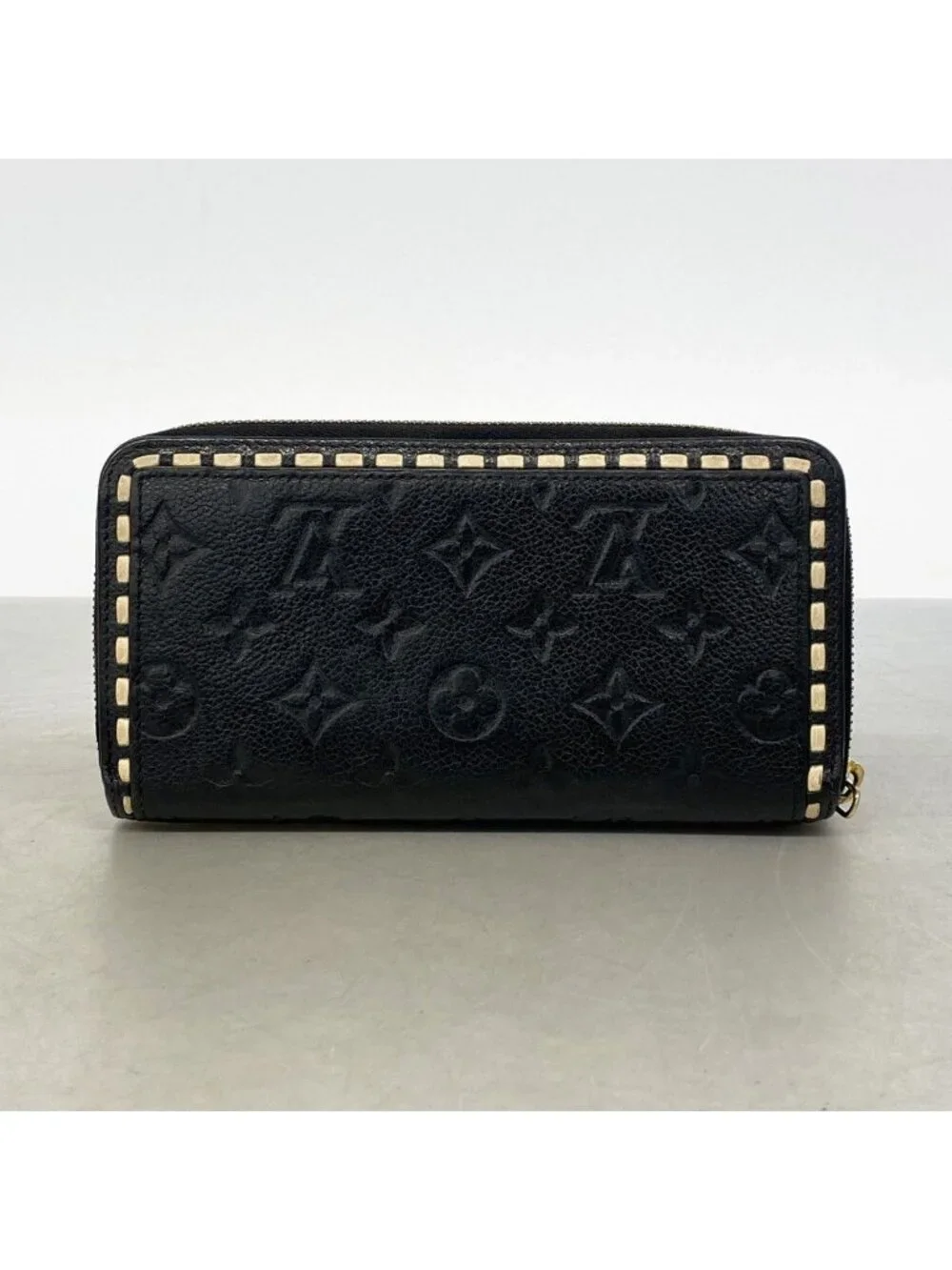 Louis Vuitton Wallet Monogram Empreinte Zippy Noir